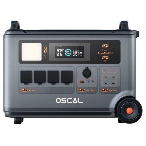 Зарядна станція Oscal PowerMax 3600 3600 Wh 3600 W LiFePO4 PowerMax 3600 фото
