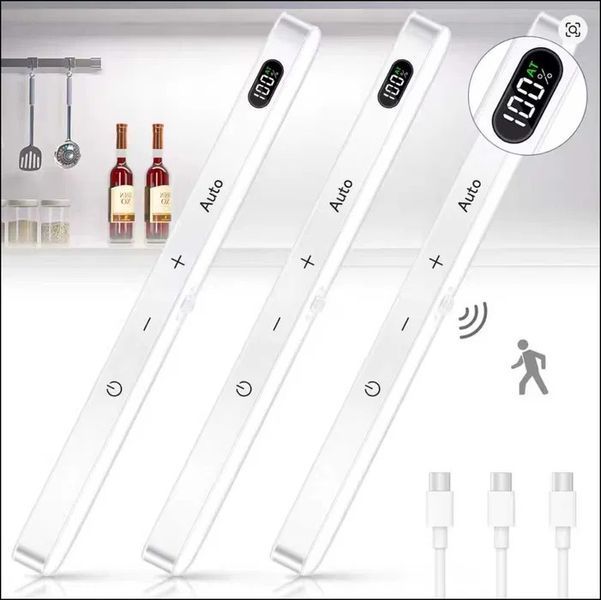 Акумуляторний LED світильник з датчиком руху USB LED-MOTION-RECHARGE фото