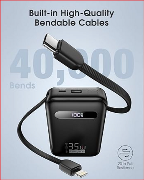 Павербанк VD EnergyQC 20000 mAh 35 W USB-C Power Delivery VD-ENERGYQC-20000-35W фото