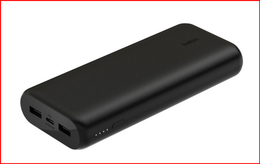 Павербанк Belkin BoostCharge Pro Power Bank 20000 mAh 15W Сірий BELKIN-BOOSTCHARGE-PRO-20K-15W фото